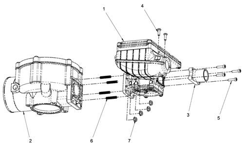 Engine Group - Epr And Mixer Diagram and Parts List for 076355-03  Briggs and Stratton Generator